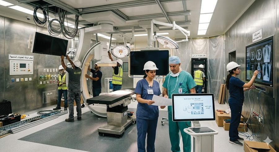 Integrated operating rooms